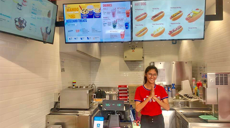 Dairy Queen Launches 12th Store in Cambodia