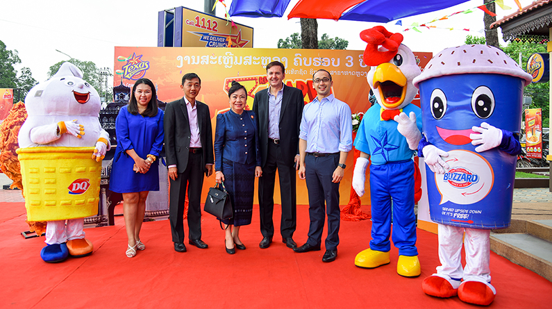 Texas Chicken Celebrates 3 Years in Laos