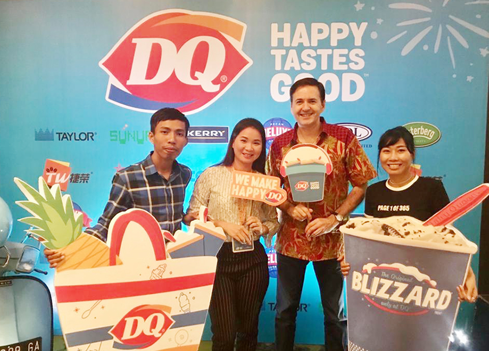 EFG Cambodia Enters Dairy Queen Top Curl Final Competition