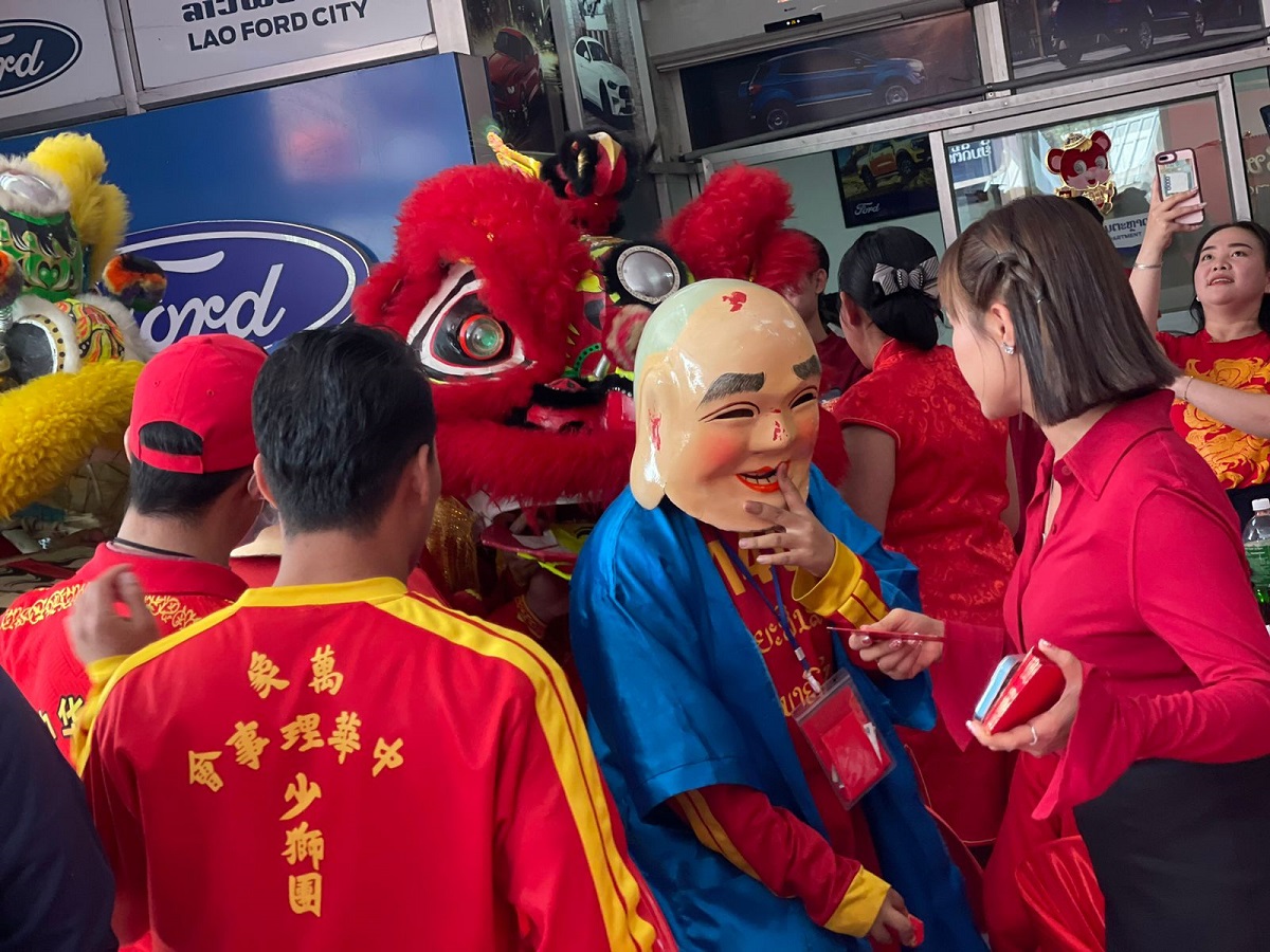 Lao Ford City Celebrated Lunar New Year