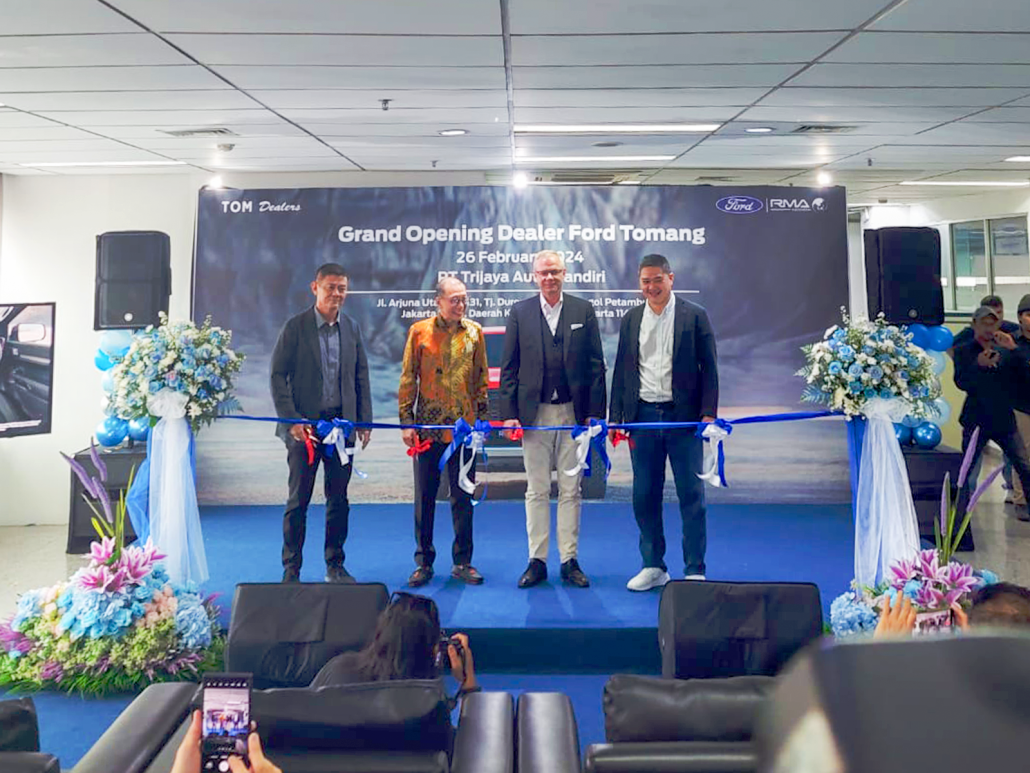 RMA Indonesia Partners with PT Trijaya Auto Mandiri To Open The Second Official Ford Dealership in Jakarta