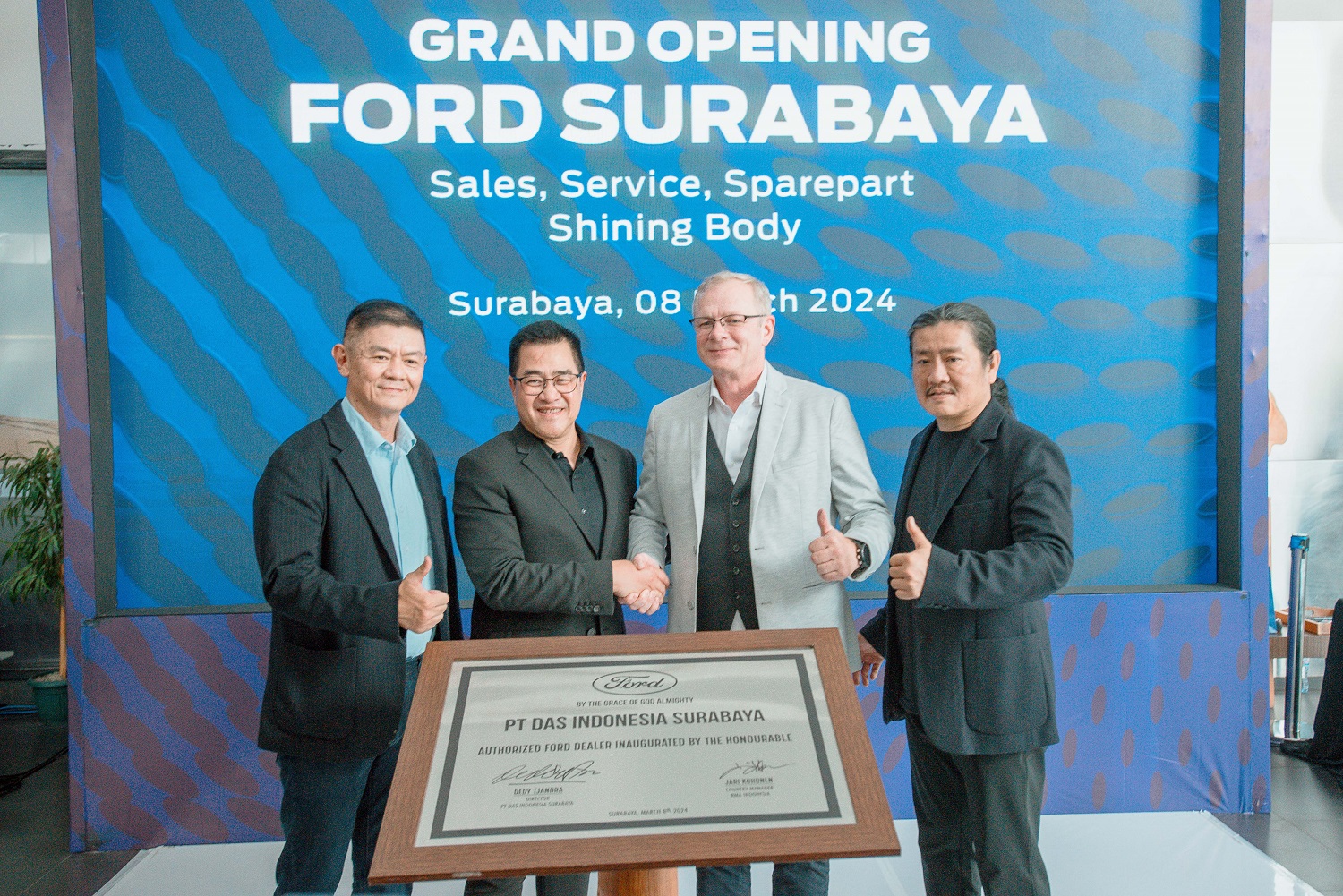 RMA Indonesia Partners with PT DAS INDONESIA SURABAYA,  Opening Official Ford Dealer in Surabaya