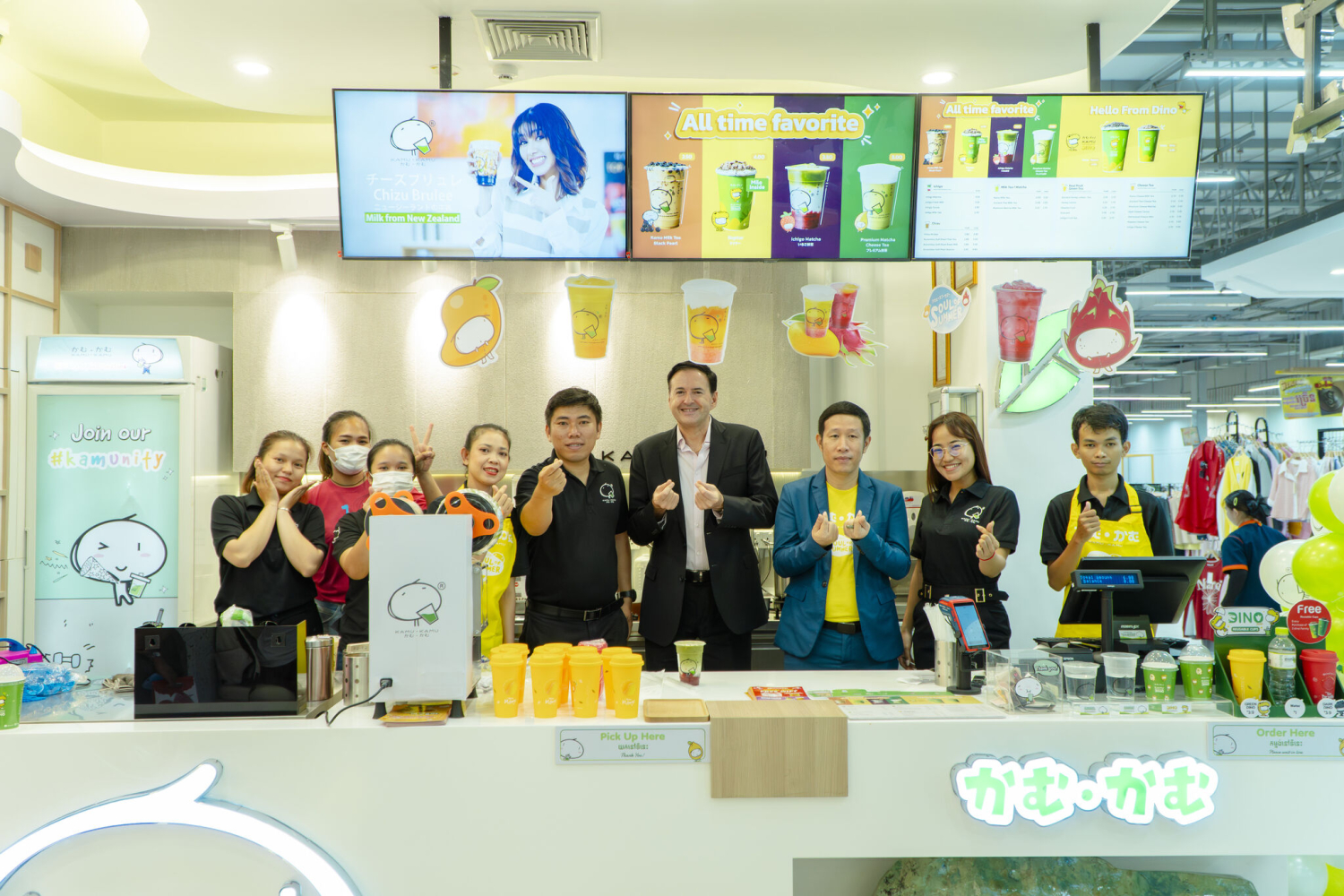 Express Food Group Announces the Grand Opening of its 9th Kamu Tea Store in Cambodia