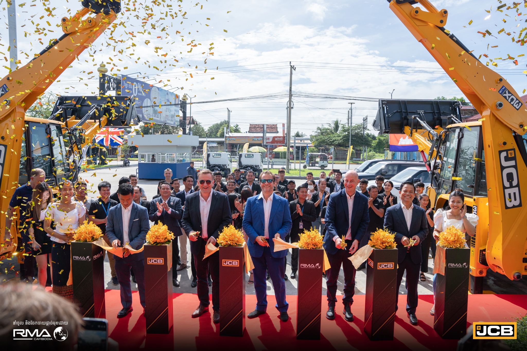 Grand Opening of JCB Cambodia Showroom