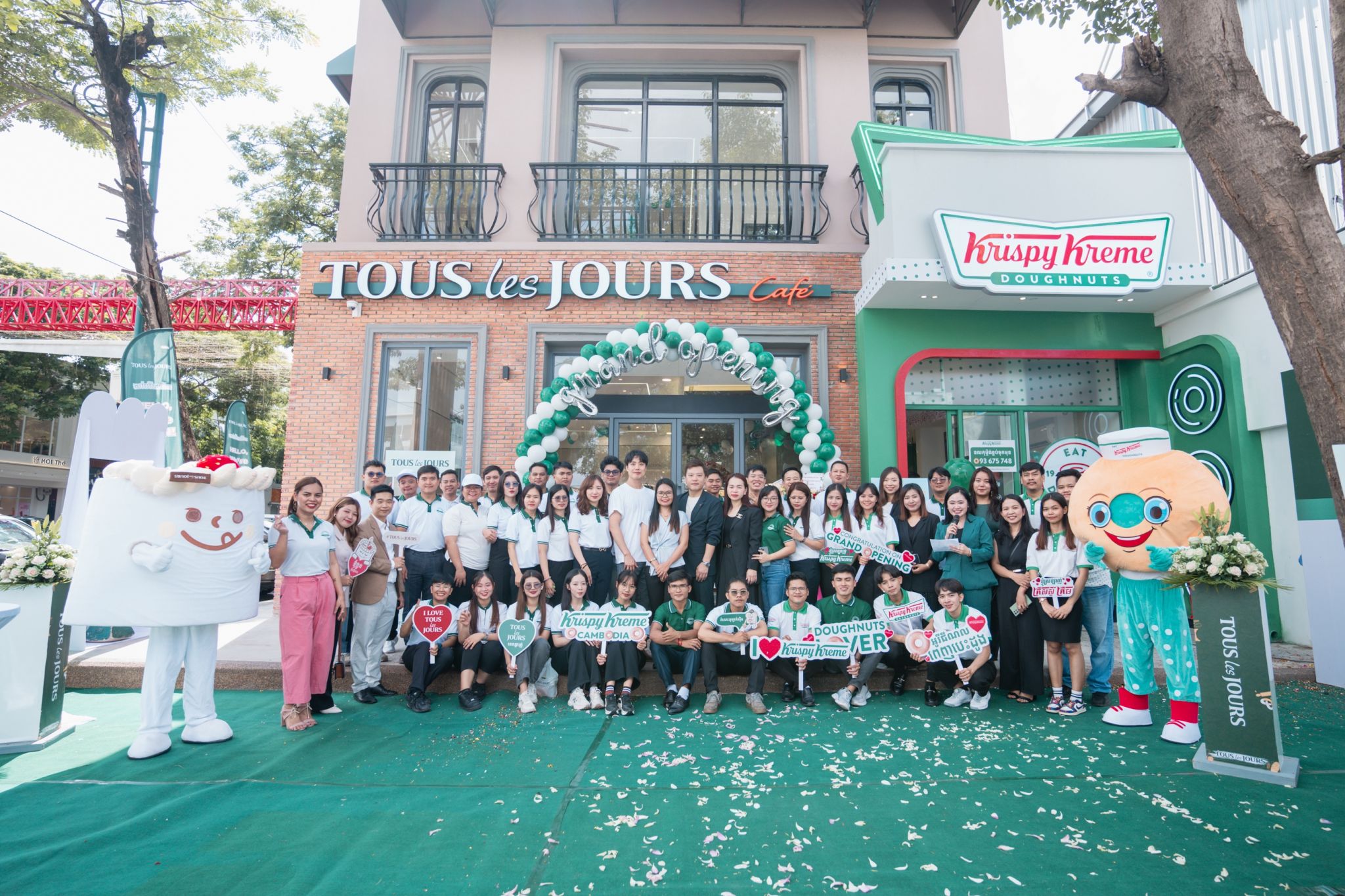 TOUS les JOURS Opening of Third Store in Cambodia