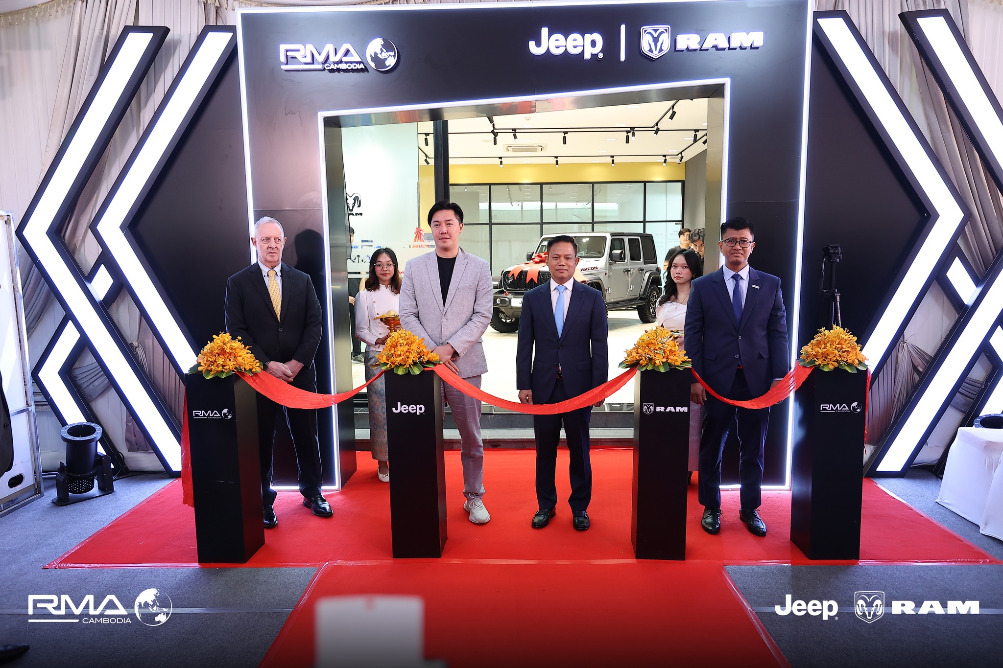 Opening of New Jeep and RAM Showroom