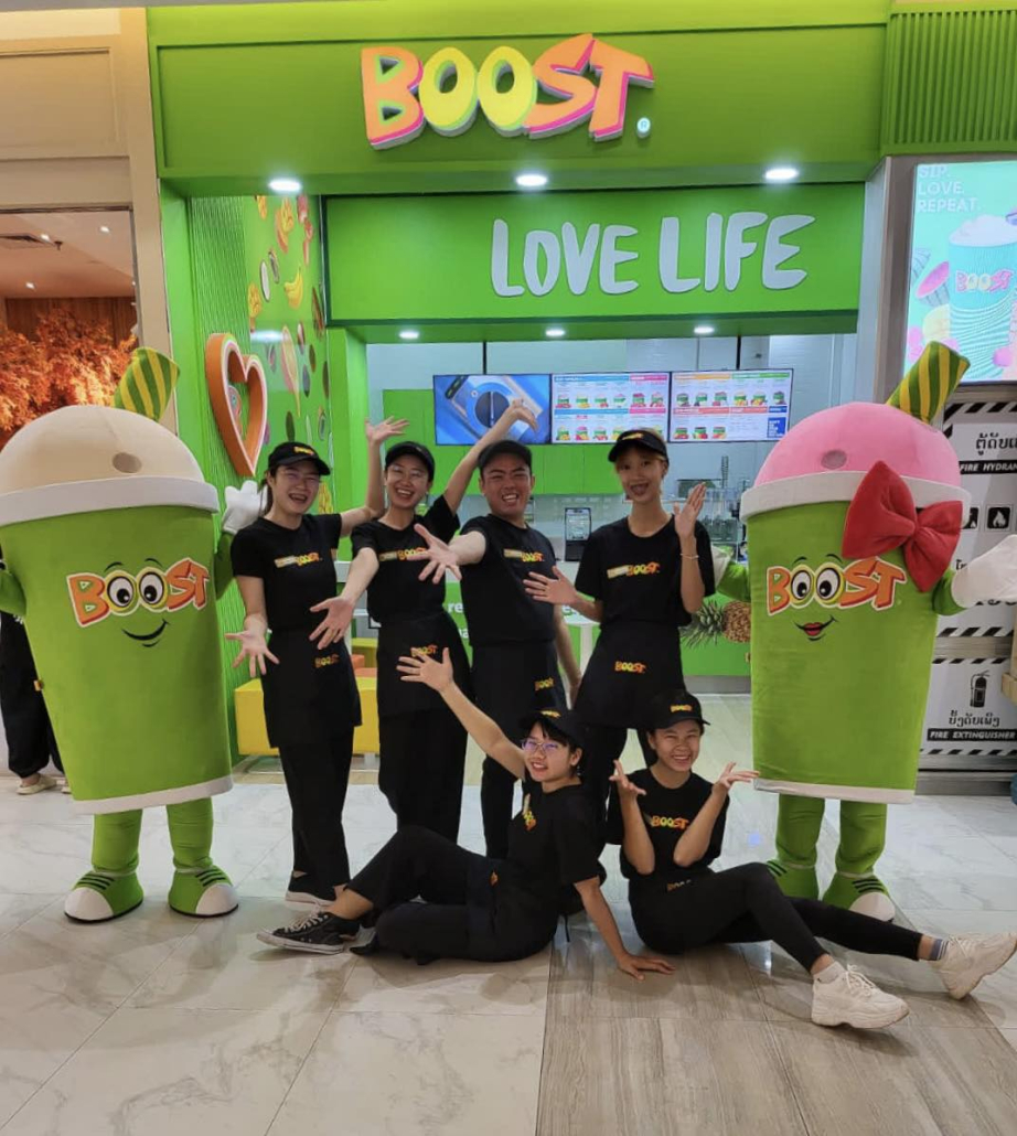 Boost Juice Launches First Store in Laos, Bringing Fresh Smoothies and ‘Love Life’ Philosophy to Parkson Mall, Vientiane Capital