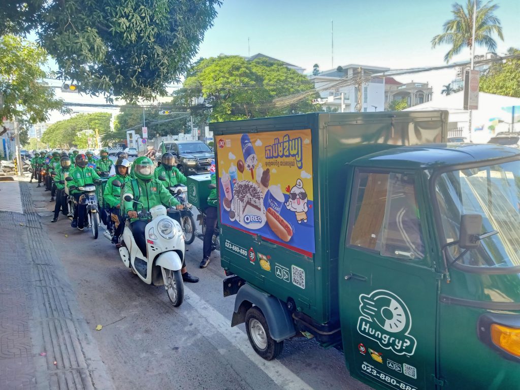 Dairy Queen Cambodia Celebrates Blizzard Crispy Brownie Launch with The Hungry App Parade