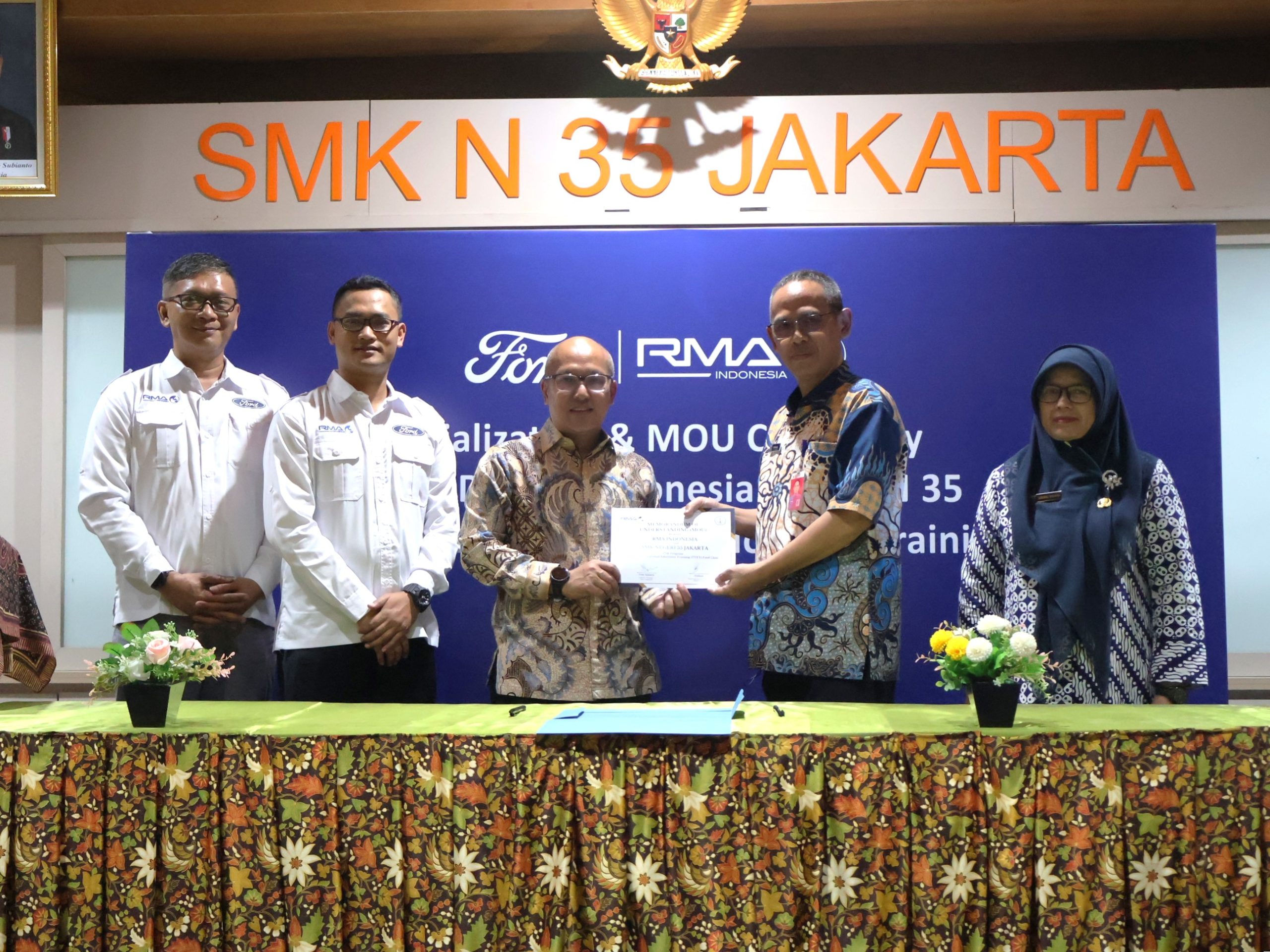 RMA Indonesia Presents Ford Class: Building Excellent Automotive Talent Through Vocational Education and Internships